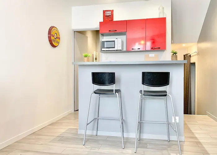 Large Quiet&luminous Near Gem&station #g4 Appartement *