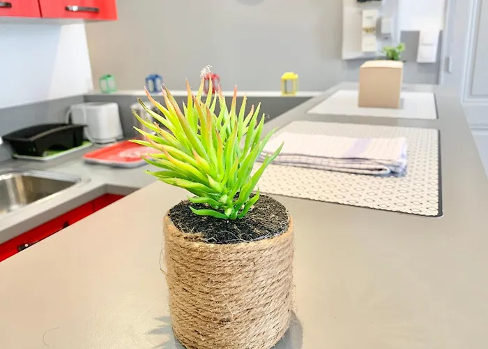 Appartement Large Quiet&luminous Near Gem&station #g4 Grenoble